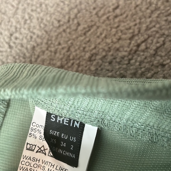 shein cord wide leg pants size xs - Picture 5 of 8